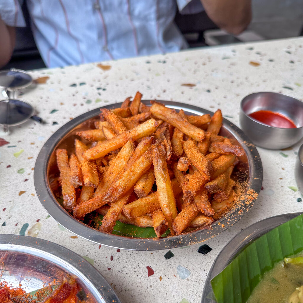 Podi Fries at at We Idliwale Barroom