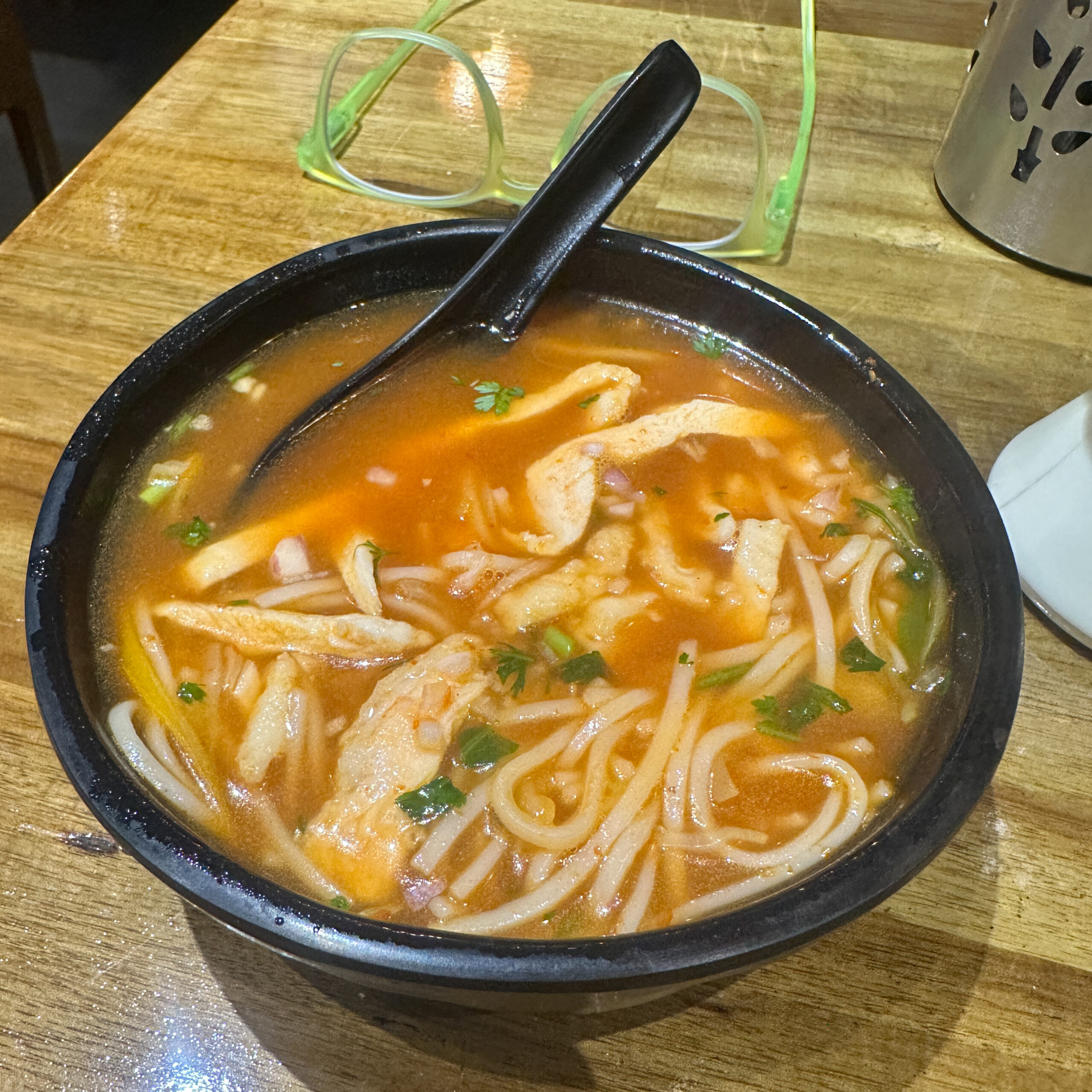 Chicken Thukpa at The Darjeeling