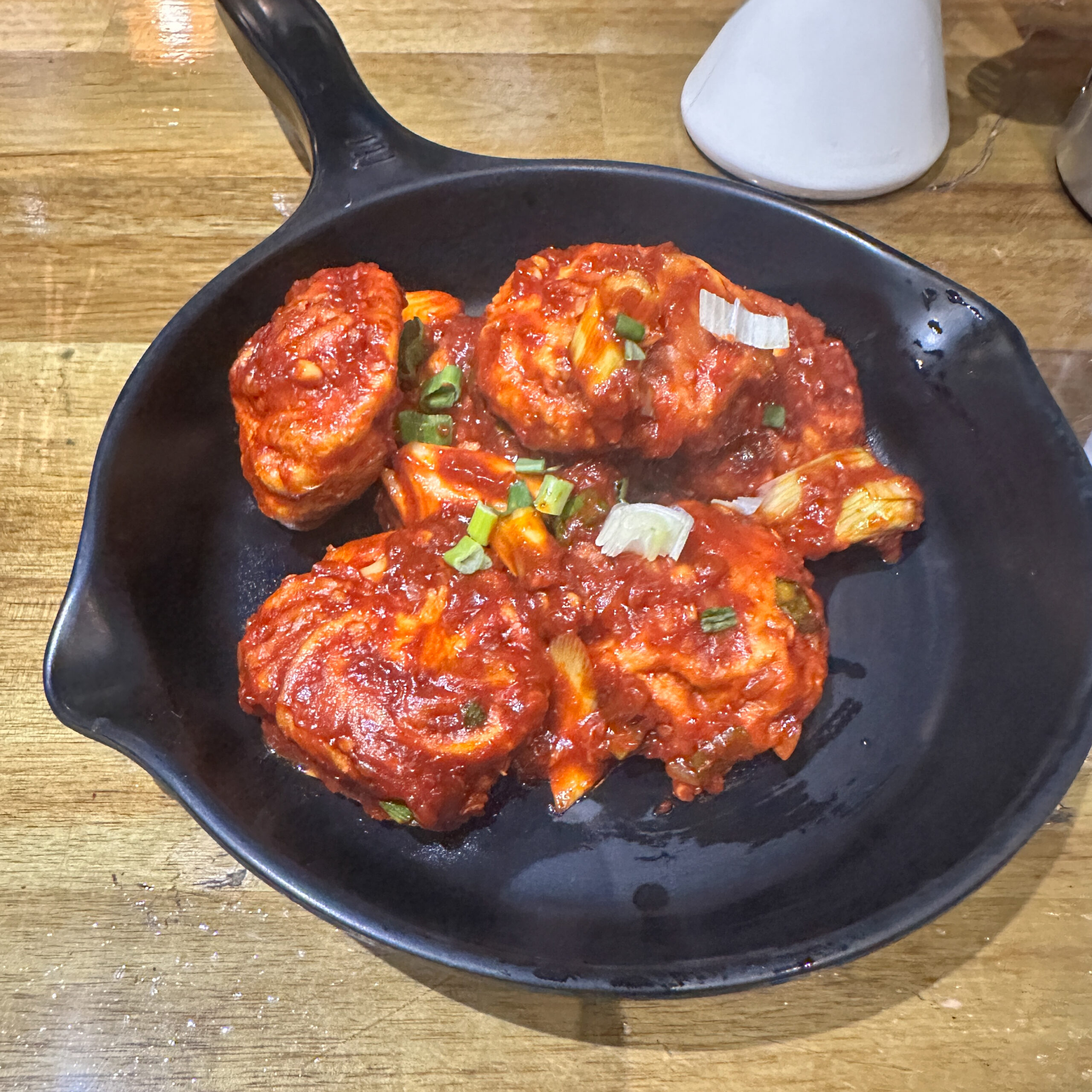 Pork Pan Fried Momos at The Darjeeling