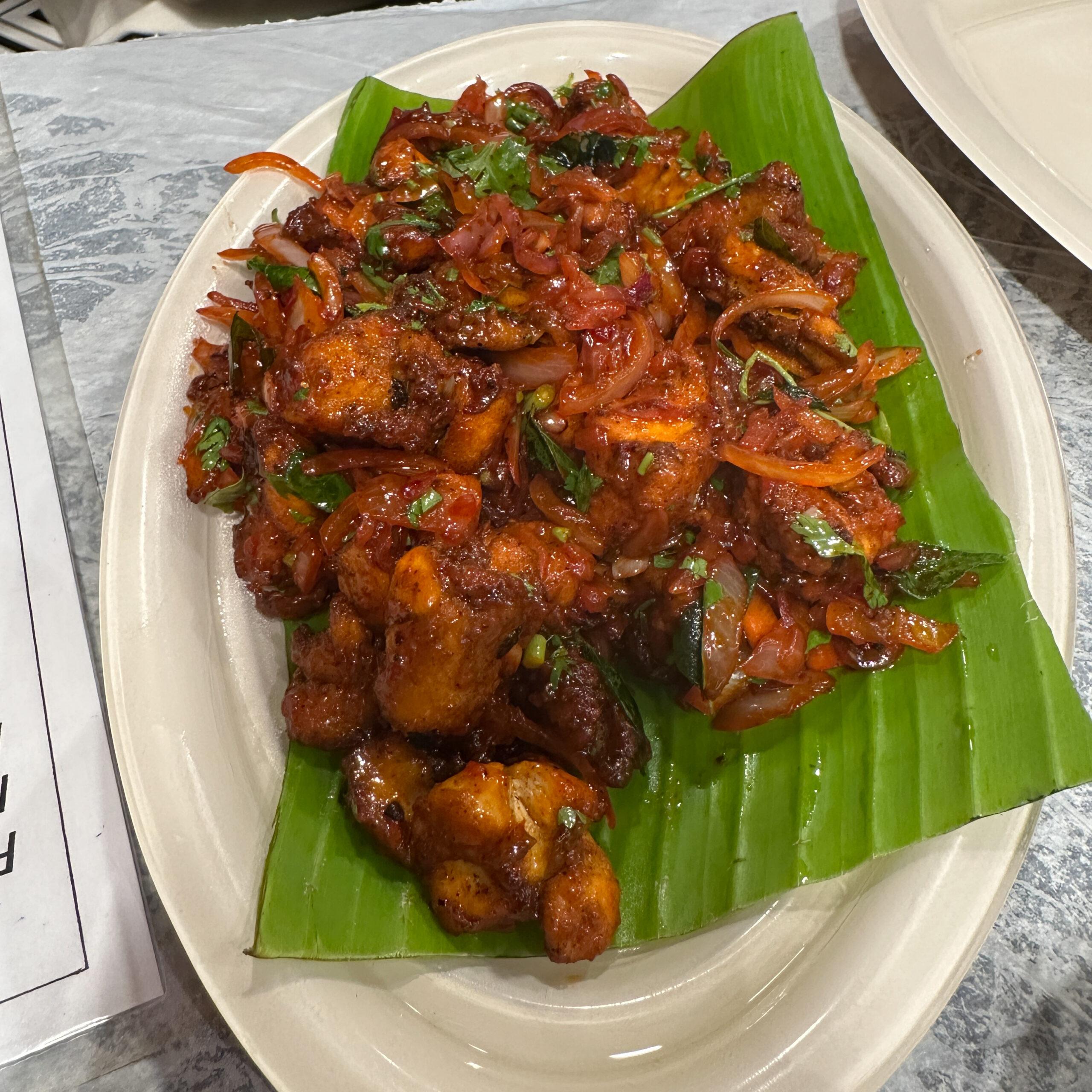 Bombil Fry at Delux Kerala Restaurant