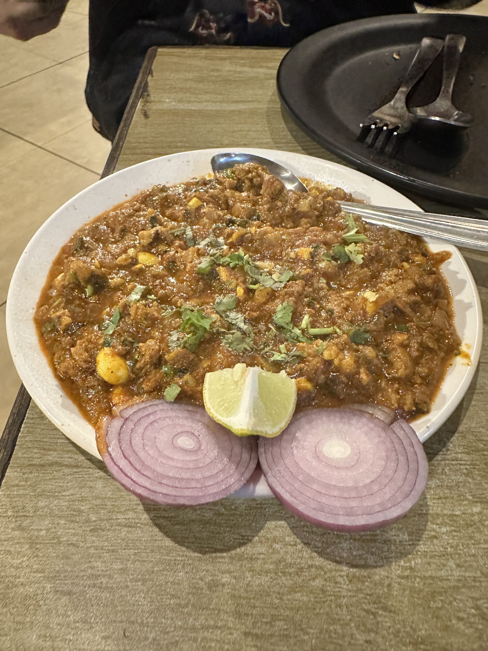 Mutton Keema at Paradise by Meher Cafe