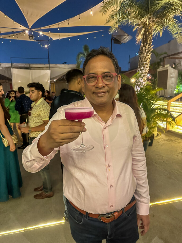 Sampath Iyengar at The Cocktail Club of India