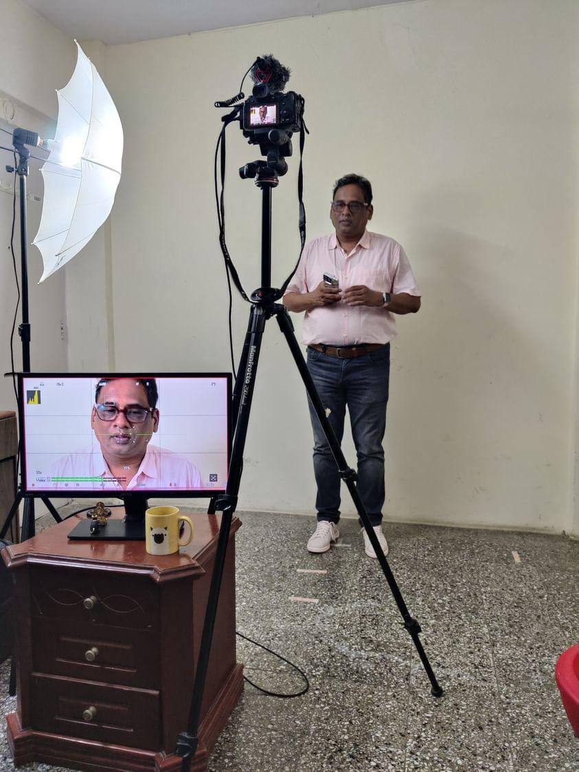 Sampath Iyengar at acting and content creation workshop with Shivam Pal Mumbai