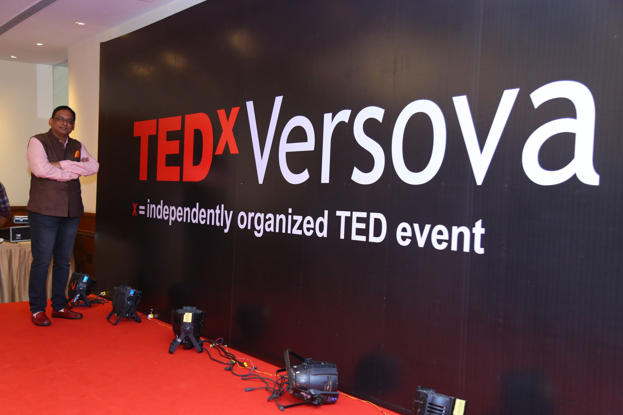 Sampath Iyengar speaker at TEDx Versova Mumbai on the power of networking